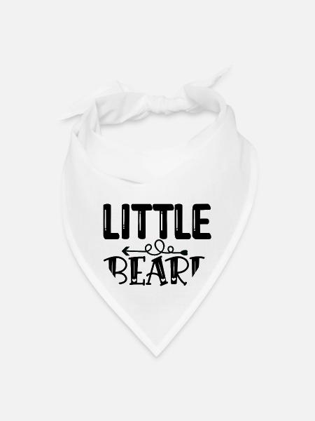 Beard-Bearded Father - Bandana - white - Front