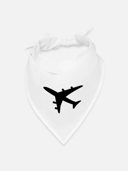 Airplane - Bandana - white