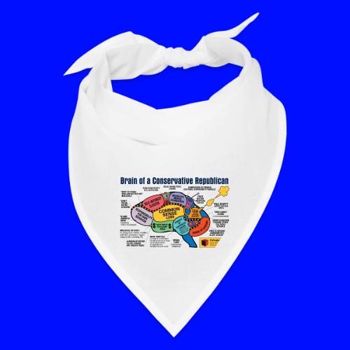 Brain of a Conservative Republican - Bandana