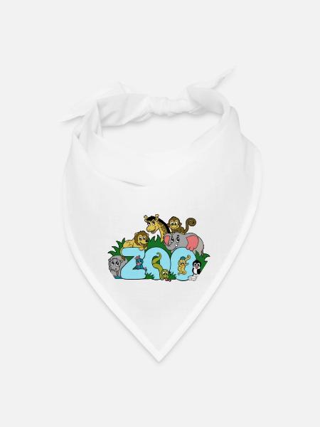 zoo - Bandana - white