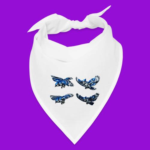 Silver Blue Jay Flight Stages - Bandana