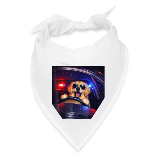 Funny Police Golden Retriever Meme Tee - Bandana