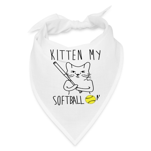 kitten my softballon - Bandana
