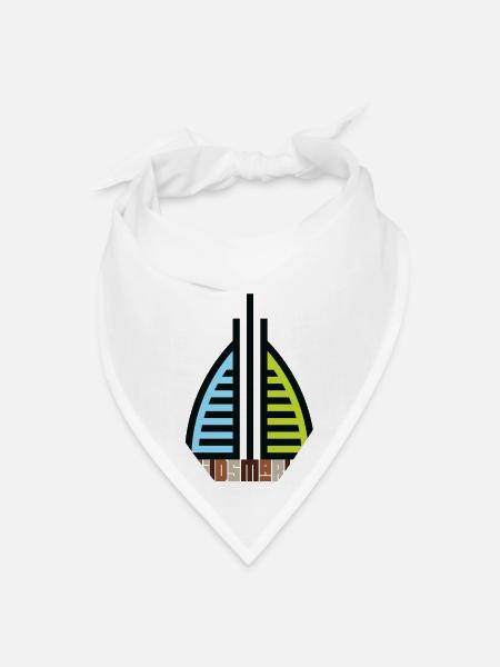 Building Maker - Bandana - white - Front