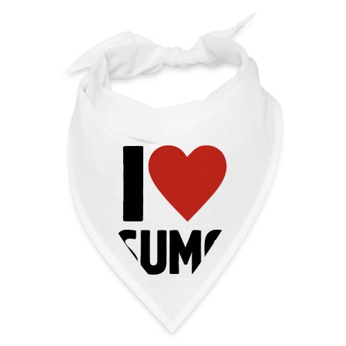 I Love Sumo – Bold Minimalist Sumo Wrestling Fan - Bandana