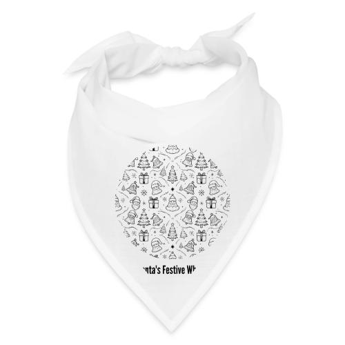 Santa's Festive Wheel T-Shirt - Bandana