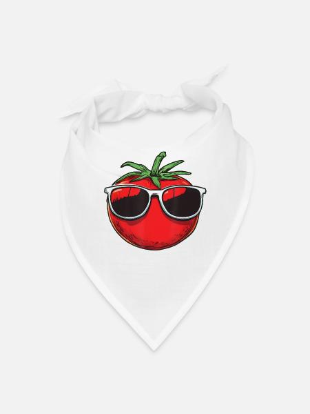 Tomato Sunglasses Retro Pop - Bandana - white