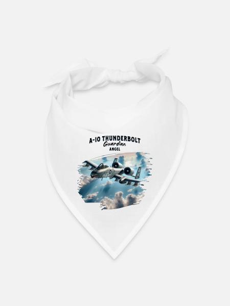 A 10 Thunderbolt - Bandana - white - Front