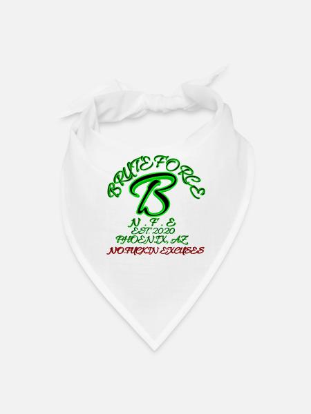 ESTABLISHED - Bandana - white - Front