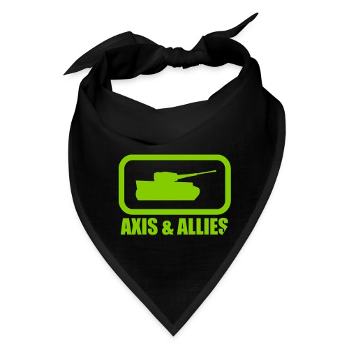 Tank Logo with Axis & Allies text - Multi-color - Bandana