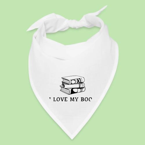 I love my book t-shirt - Bandana