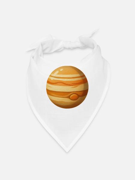 jupiter - Bandana - white