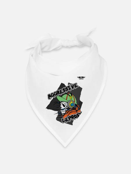 Aggressive Leprosy - Bandana - white