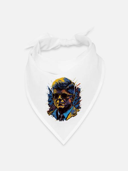 Kennedy Independence Day - Bandana - white - Front