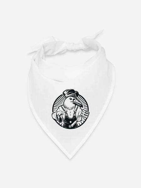 BUTCHERBIRD - Bandana - white
