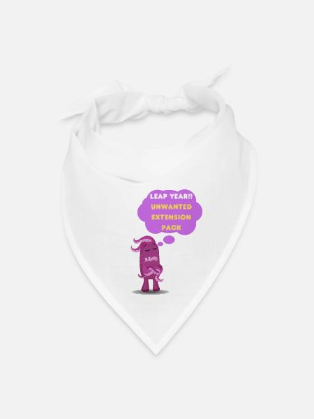 Unwanted extension pack- The leap year. - Bandana - white - Front