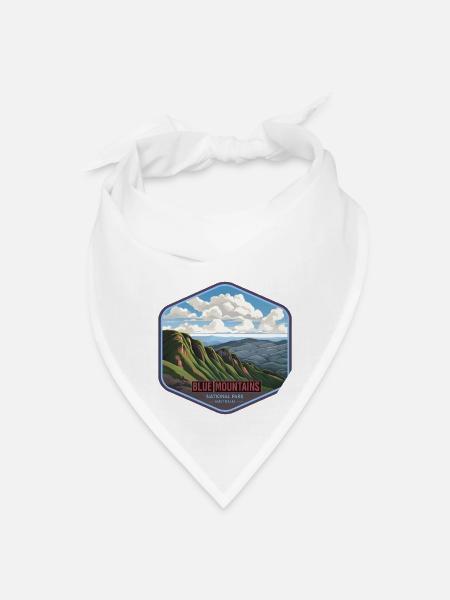 Blue Mountains National Park Australia - Bandana - white