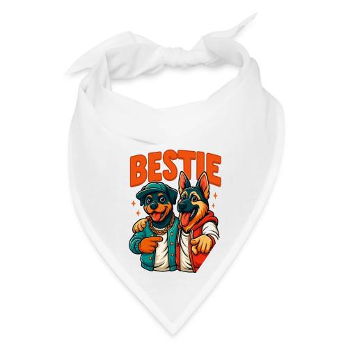 Hip Hop Dog Besties Shirt for Friends & Pet Lovers - Bandana