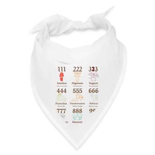 Mystic Angel Numbers Spiritual Symbols on Gildan - Bandana