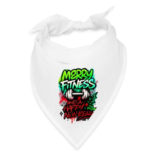 Merry Fitness Christmas Gym Humor - Bandana