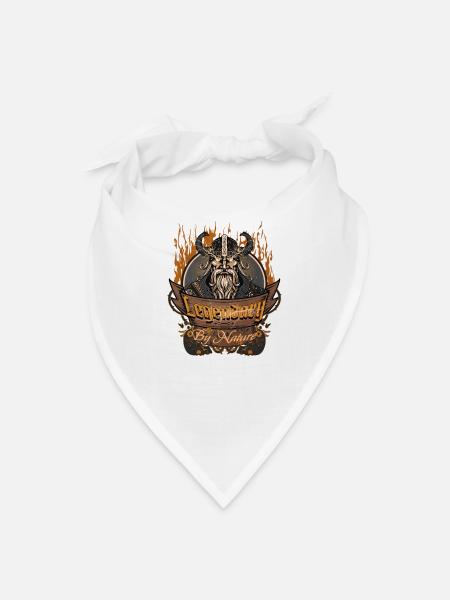 Légendaire par nature Viking - Bandana - blanc - Devant