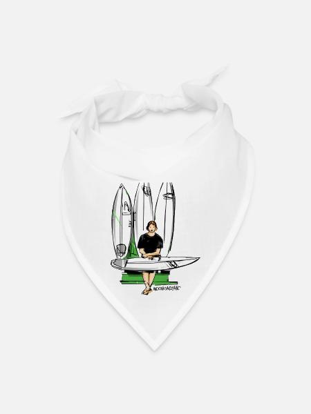 John John Florence Quiver - Bandana - white - Front