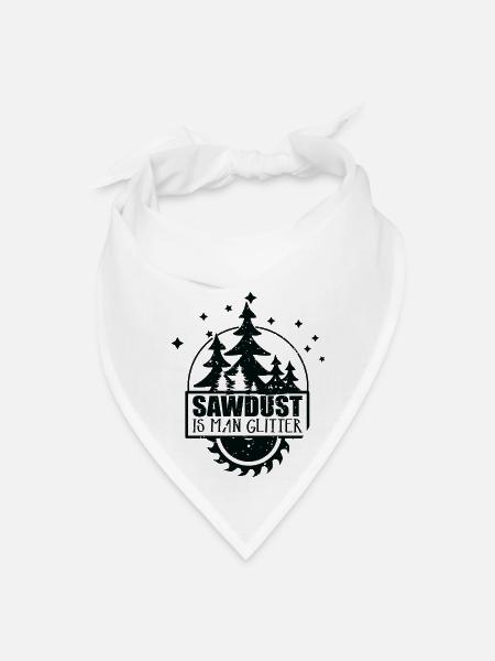 Beard-Bearded Father - Bandana - white - Front