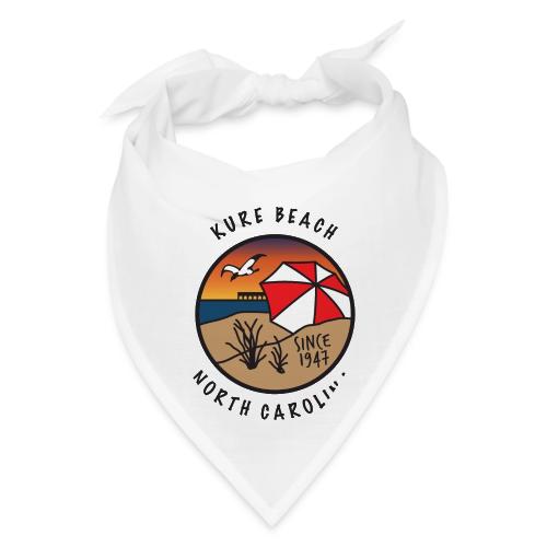 Kure Beach Sunrise-Black Lettering-Front Only - Bandana