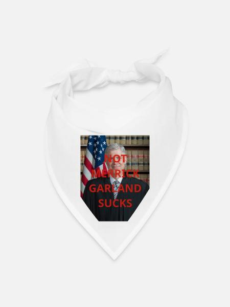 Not Merrick Garland - Bandana - white
