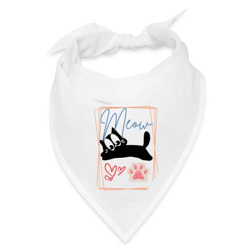 Meow Cat Paw Cute Kitty Lover Design - Bandana