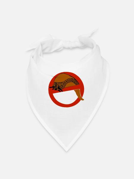 Slugbusters - Bandana - white - Front