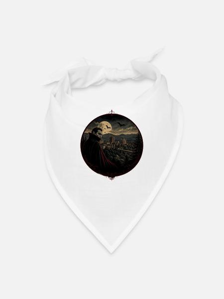 Asheville_Vampire - Bandana - white