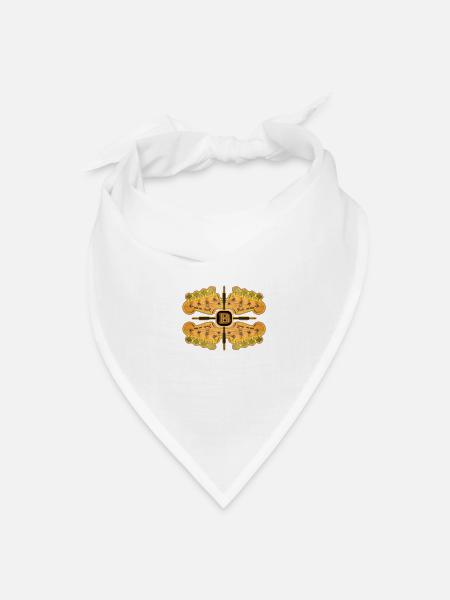 Bass Player - Bandana - white - Front