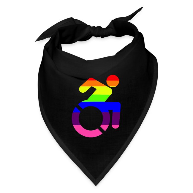 Wheelchair LGBT symbol