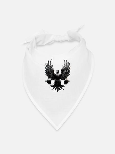 Rise_series_t-shirt by ZydnXianaActiveaWear  - Bandana - white - Front