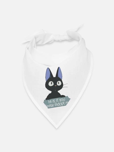 CAT adopt me - Bandana - white