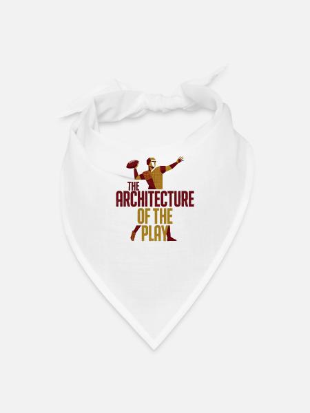 The Architecture of the Play - Retro Sports Tee - Bandana - white - Front