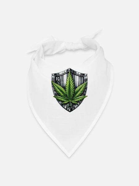 Medical Grade  - Bandana - white - Front