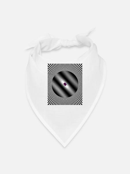 Radial Pulse Prism - Bandana - white