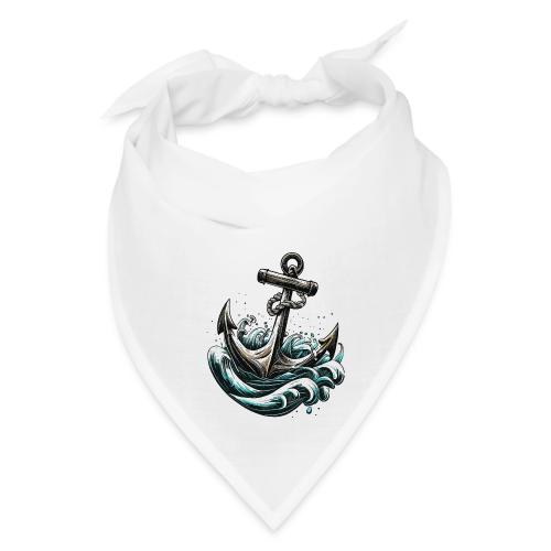 Nautical Retro Ship Anchor - Bandana
