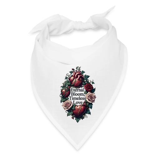 Eternal Bloom Timeless Love Entwined Hearts T-Shir - Bandana