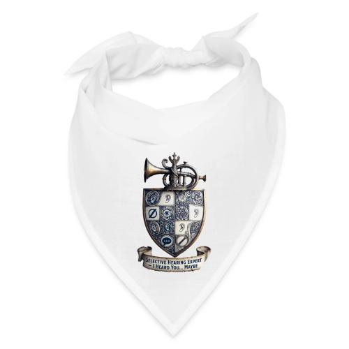 Selective Hearing Expert Crest T Shirt - Bandana