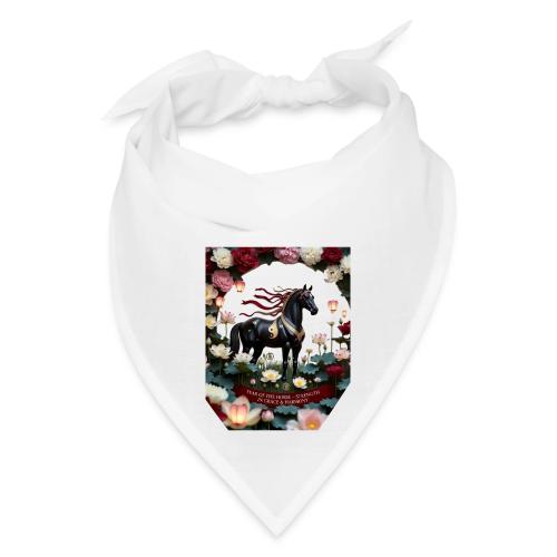 Year of the Horse Harmony T Shirt, Lunar New Year - Bandana