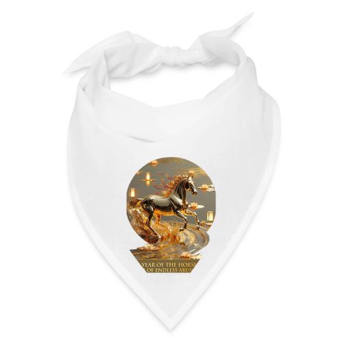 Year of the Horse Abundance T Shirt, Lunar NY Gift - Bandana