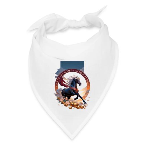 Year of the Horse Dawn T Shirt,Lunar New Year Gift - Bandana