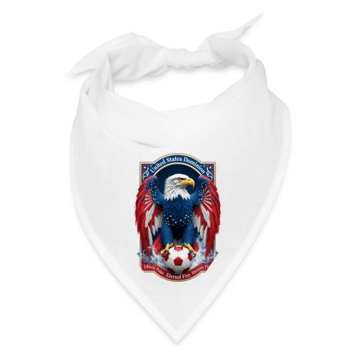 USA Eagle Emblem T Shirt, USA Soccer Pride Gift - Bandana