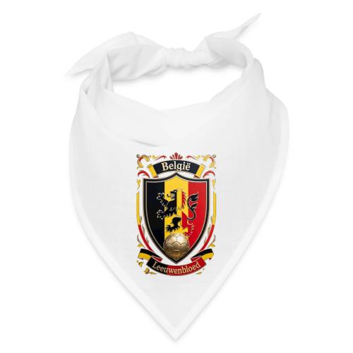 Belgium Lion Crest T-Shirt, Belgian Flag Gift - Bandana