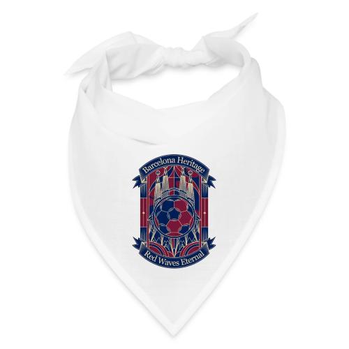 Barcelona Red Heritage T Shirt, Barsa fan Gift - Bandana