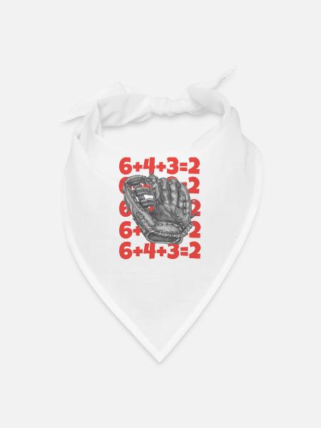 Double Play! - Bandana - white - Front