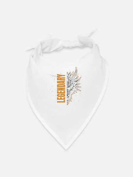 Dragon légendaire - Bandana - blanc - Devant